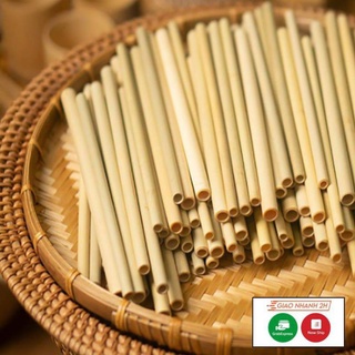 Tre tự nhiên- Ống hút, ống hút tre hàng xuất khẩu tre tự nhiên hoàn toàn và tái sử dụng được -Mây tre đan việt