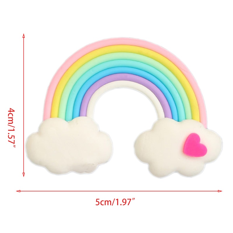 Giá Đỡ Tranh Đính Đá 5D Hình Mây Cầu Vồng Hít Nam Châm DIY