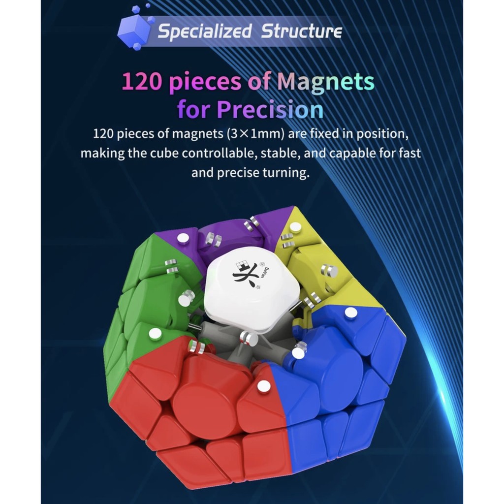 DaYan Megaminx V2 M  Rubik Biến Thể 12 Mặt
