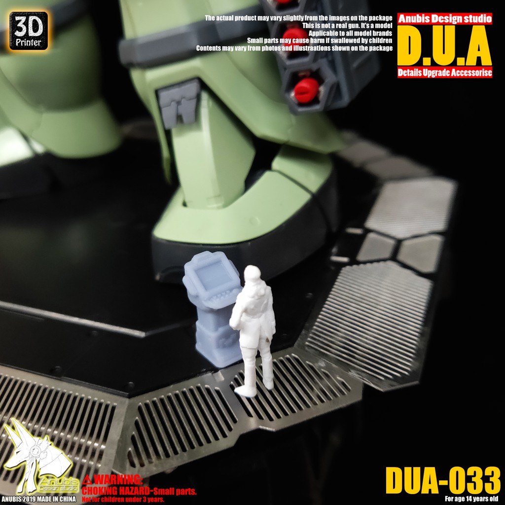 Phụ kiện mod ANUBIS - Chi tiết nhựa mô hình in 3D DUA033