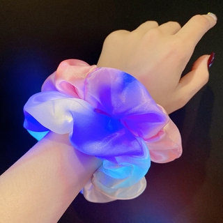 Dây buộc tóc co giãn phối đèn LED xinh xắn