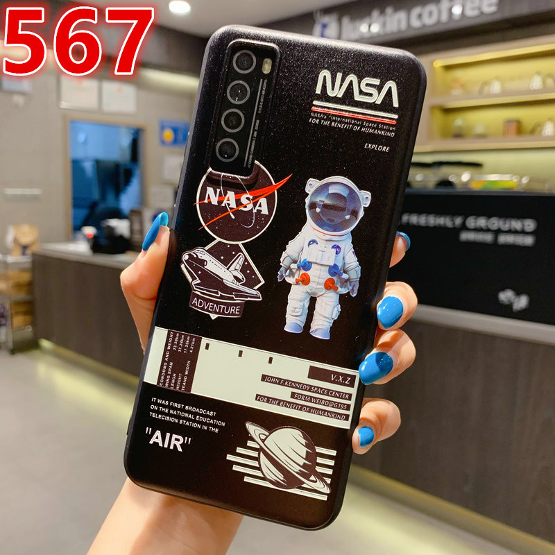 Ốp Lưng Tpu Mềm In Hình Phi Hành Gia 3d Cho Redmi K30 K20 Pro Note 9s 8 7 9 Pro Xiaomi Mi A3 Lite 8 9 Cc9E 9t Pro