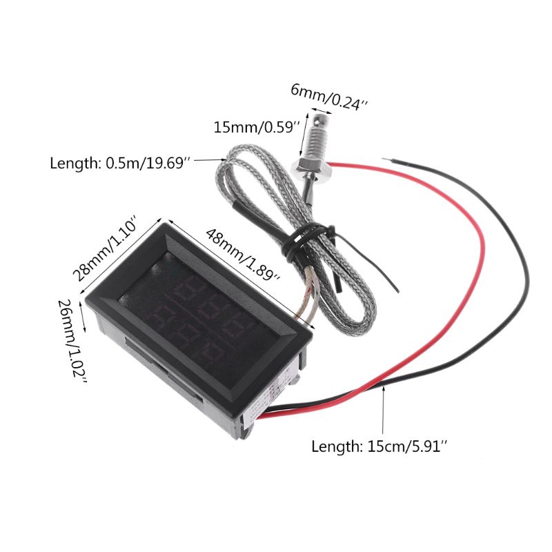 Cặp Nhiệt Điện Loại Kỹ Thuật Số Hiển Thị Nhiệt Độ Cao Chuyên Dụng