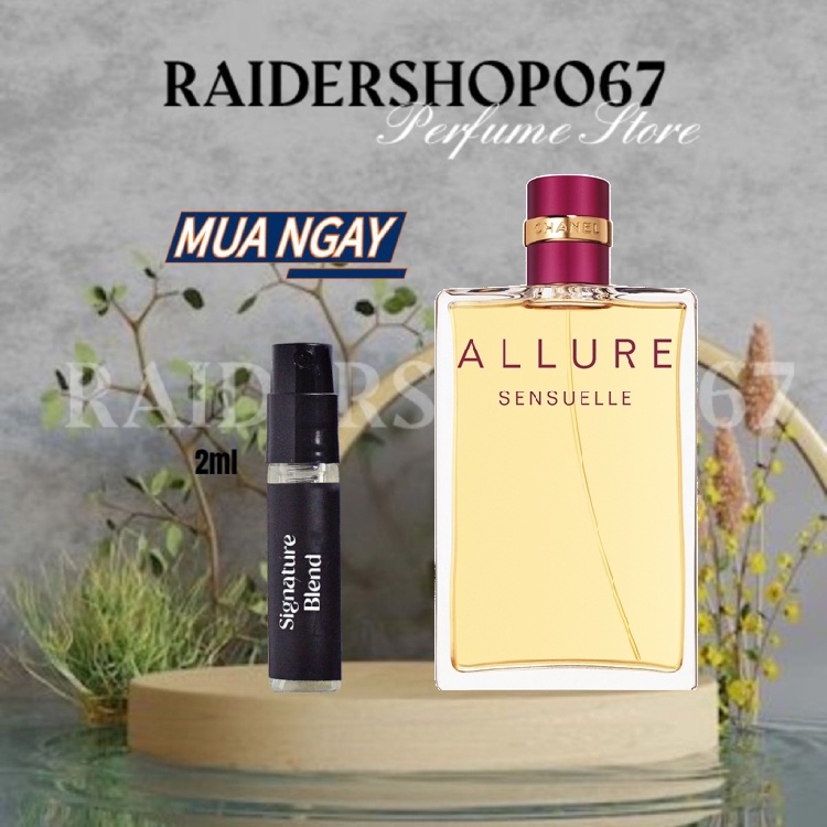Nước hoa nữ allure sensuelle edp 10ml ®️