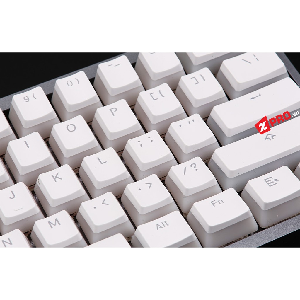 [Mã 151ELSALE hoàn 7% xu đơn 300k] Bộ Keycap PBT Pudding Trắng 110 phím