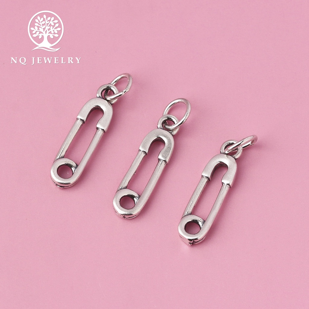 Charm bạc hình khóa treo - NQ Jewelry