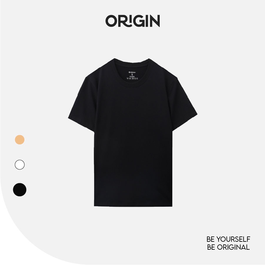 Áo thun nam ORIGIN chất liệu 100% Cotton, form suông lên tới 90kg, 3 màu basic
