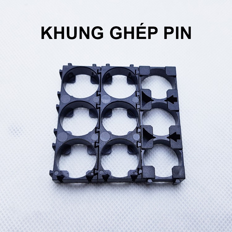 Khung Cố Định 3 Viên Pin 18650 Lắp Ghép Dễ Dàng