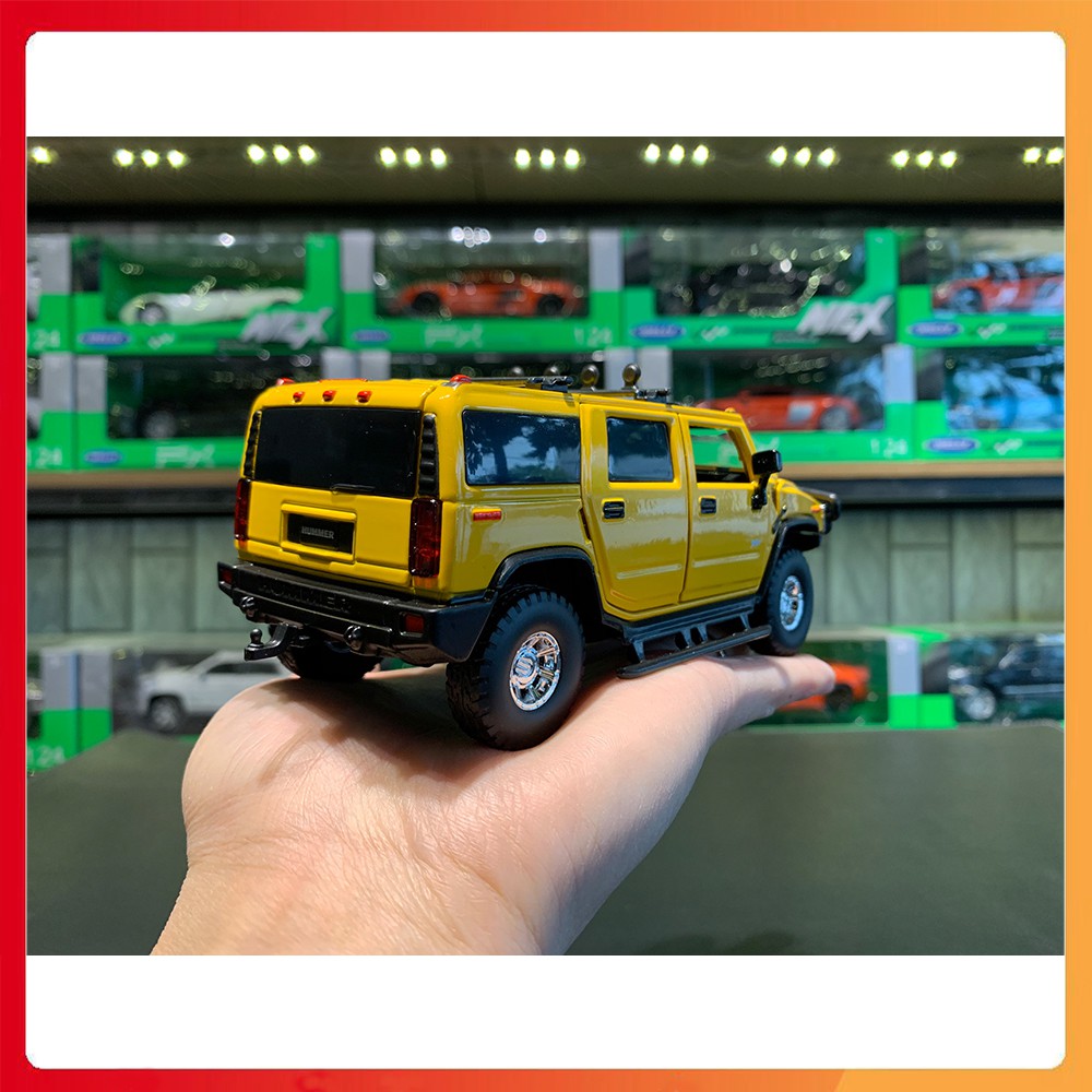 Mô hình xe HUMMER H2 SUV tỉ lệ 1:32 JACKIEKIM