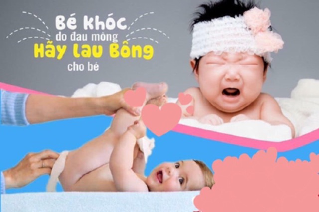 Bông Y Tế Bạch Tuyết - Bông Y Tế Cắt Miếng 1kg - Vệ sinh cho bé