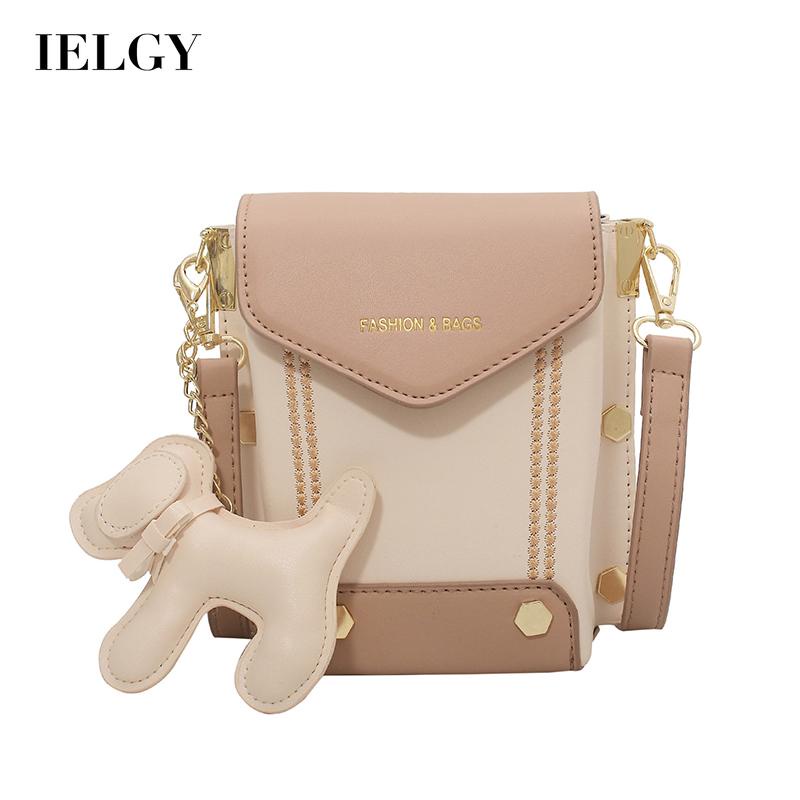 Túi Đeo Chéo Nhỏ Nhắn Màu Tương Phản Phong Cách Hàn Quốc Thời Trang Cho Nữ