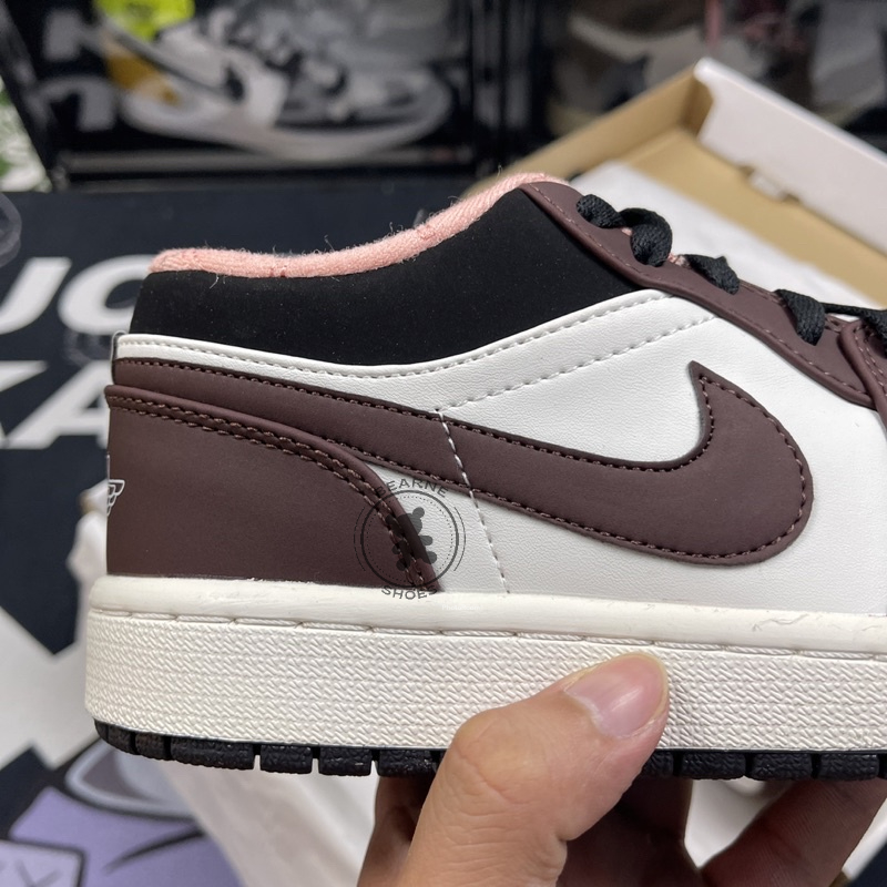 Giày Jordan 1 Low Mocha , Giày thể thao nam nữ jordan 1 cổ thấp nâu | Bearne Shoe