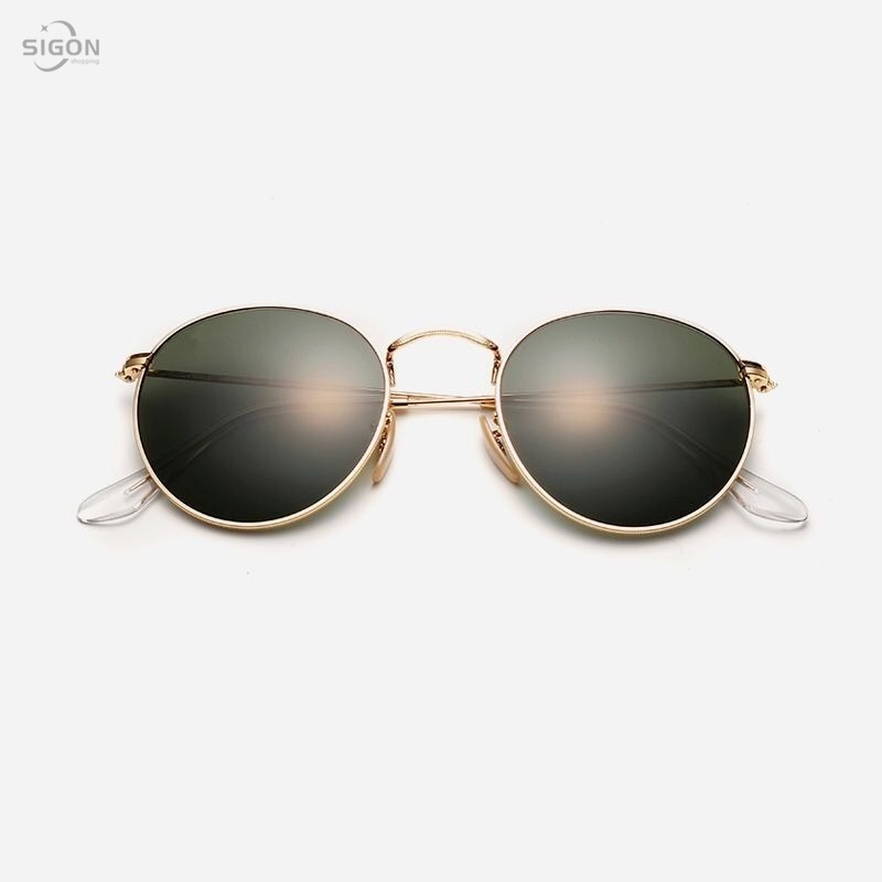 Kính mát gọng tròn phong cách retro thời trang