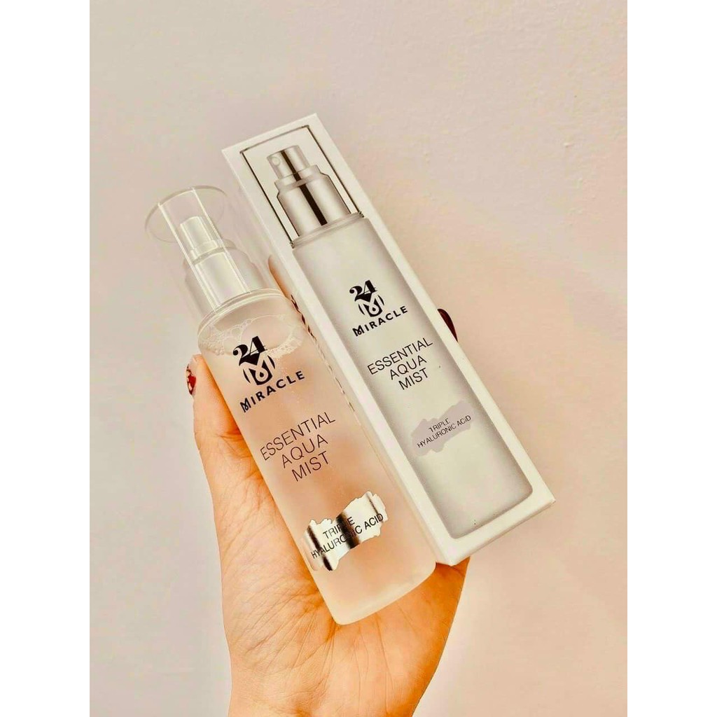 xịt khoáng Miracle Esential aqua mist