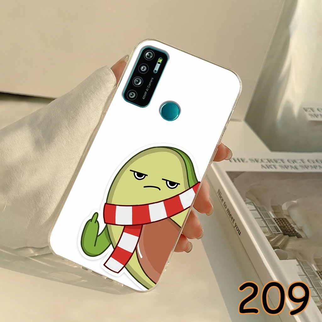 Ốp lưng Vsmart Live 4 - Vsmart live - Ốp in hình trái bơ dễ thương