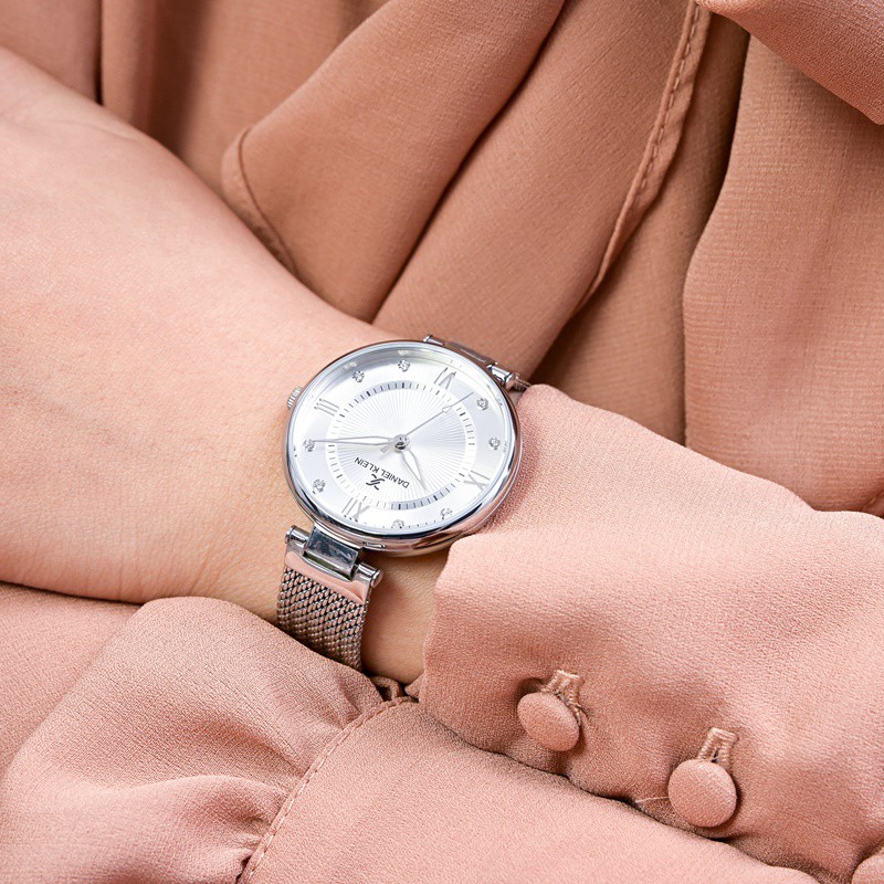 Đồng hồ Nữ Daniel Klein Classic Evolution Sliver DK.1.12560.1