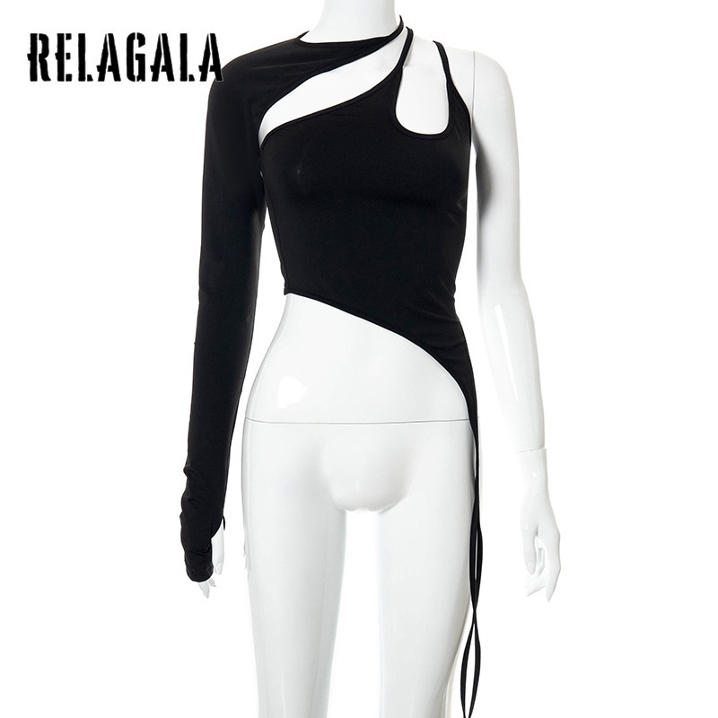 Áo Hai Dây Sát Nách Màu Trơn Phối Dây Buộc Thời Trang Mới Cho Nữ