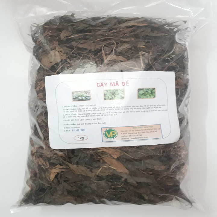 Cây bông mã đề khô 1kg