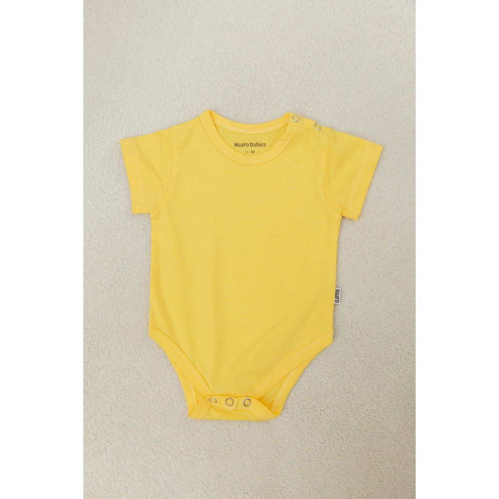 Đồ Cotton Co Giãn Cao Cấp Cho Bé Từ Sơ Sinh Lala Bodysuit - Haaro Babies