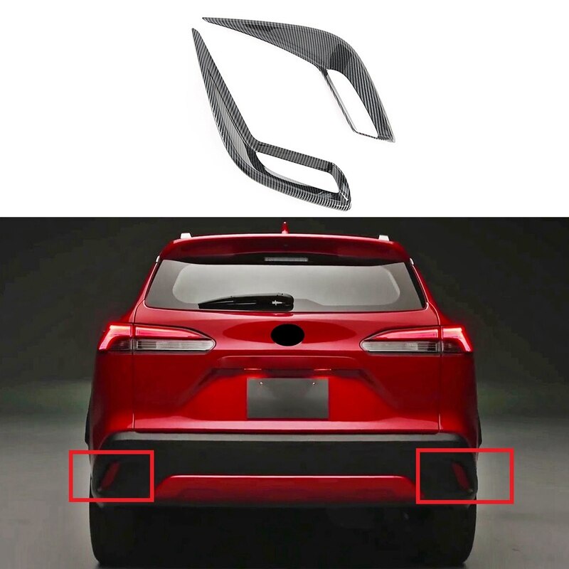 Khung Viền Đèn Sương Mù Bằng ABS Cho Toyota Corolla Cross 2020 2021