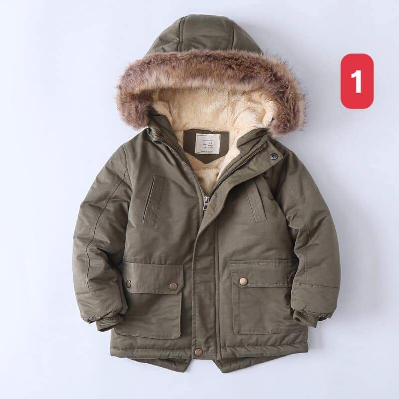 áo parka cao cấp cho bé