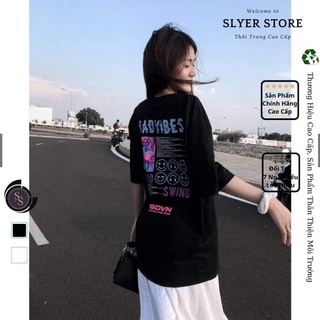 Áo thun nam nữ unisex bad vibes hàng cotton cao cấp