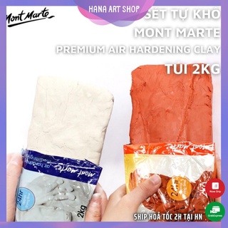Đất sét tự khô Mont Marte 2KG - Premiium Air Hardening Modelling Clay