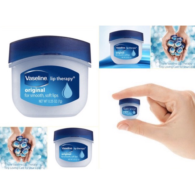 🌹Sáp dưỡng môi Vaseline Original - 7g