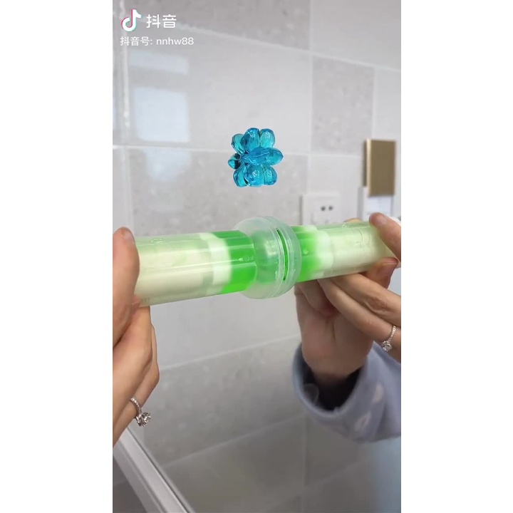 Gel thơm làm sạch khử mùi vệ sinh Diệt khuẩn khử trùng bồn cầu hình bông hoa