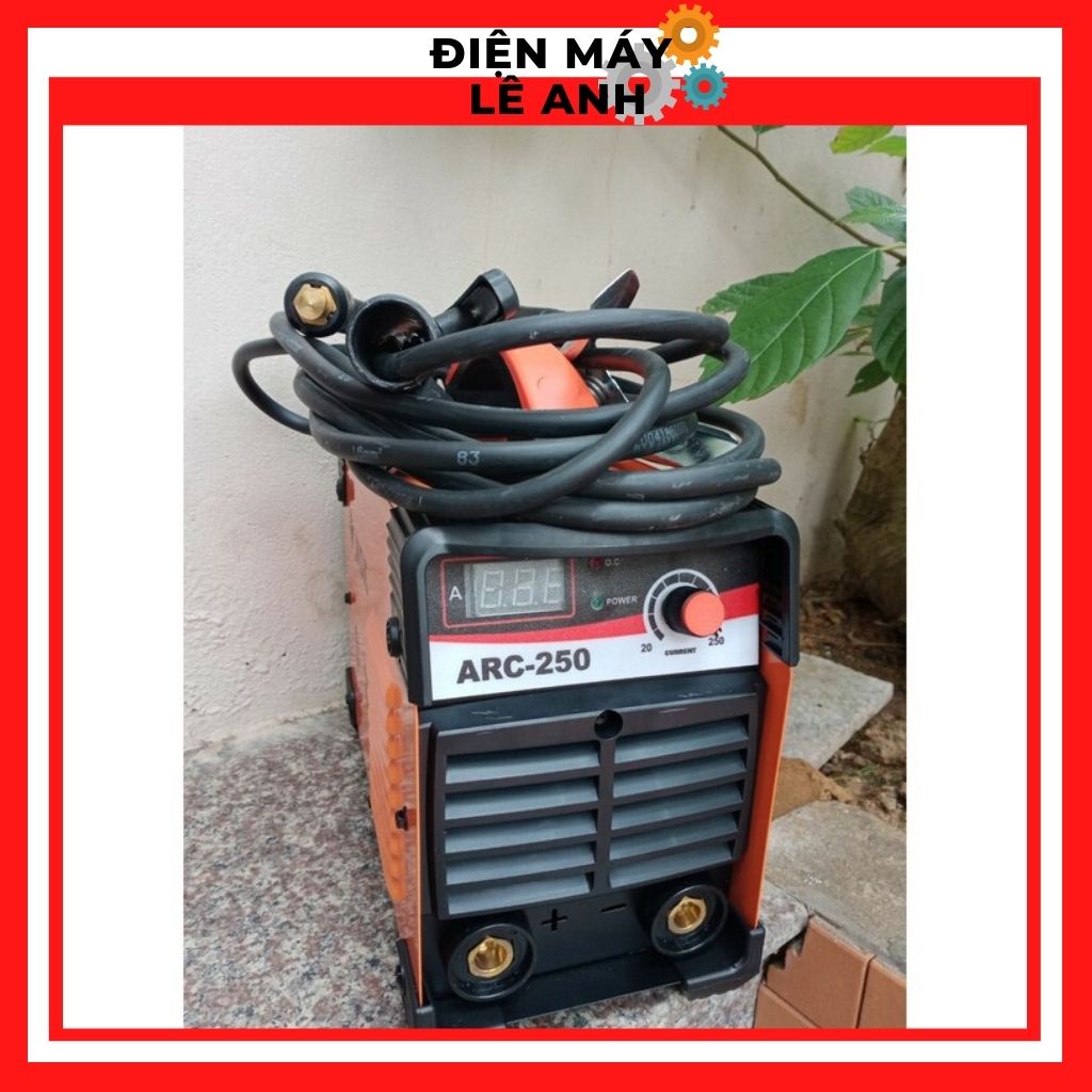Máy hàn que mini điện tử JASIC ARC 250A cầm tay chính hãng 1 núm mạnh mẽ bền bỉ