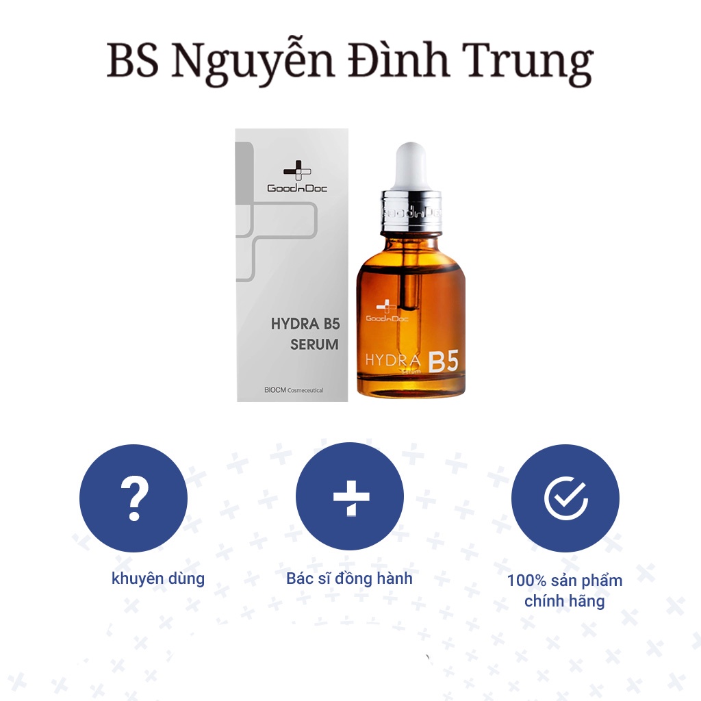 Serum B5 Goodndoc Hydra B5 30ml Cấp Ẩm Phục Hồi Da-BS Nguyễn Đình Trung