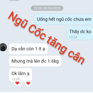 Ngũ Cốc Tăng Cân [vị tự nhiên và vị sôcôla]