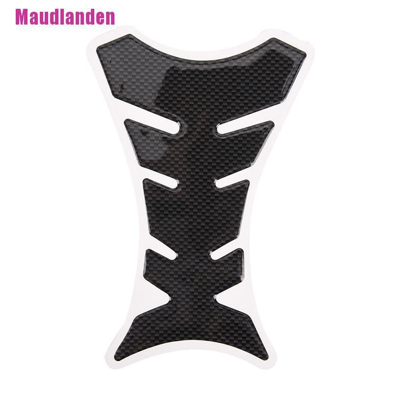 Bộ 2 Miếng Dán Bảo Vệ Bình Xăng Xe Mô Tô Bằng Sợi Carbon 3d