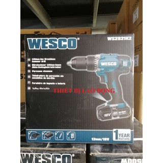 MÁY KHOAN WESCO WS2921K2