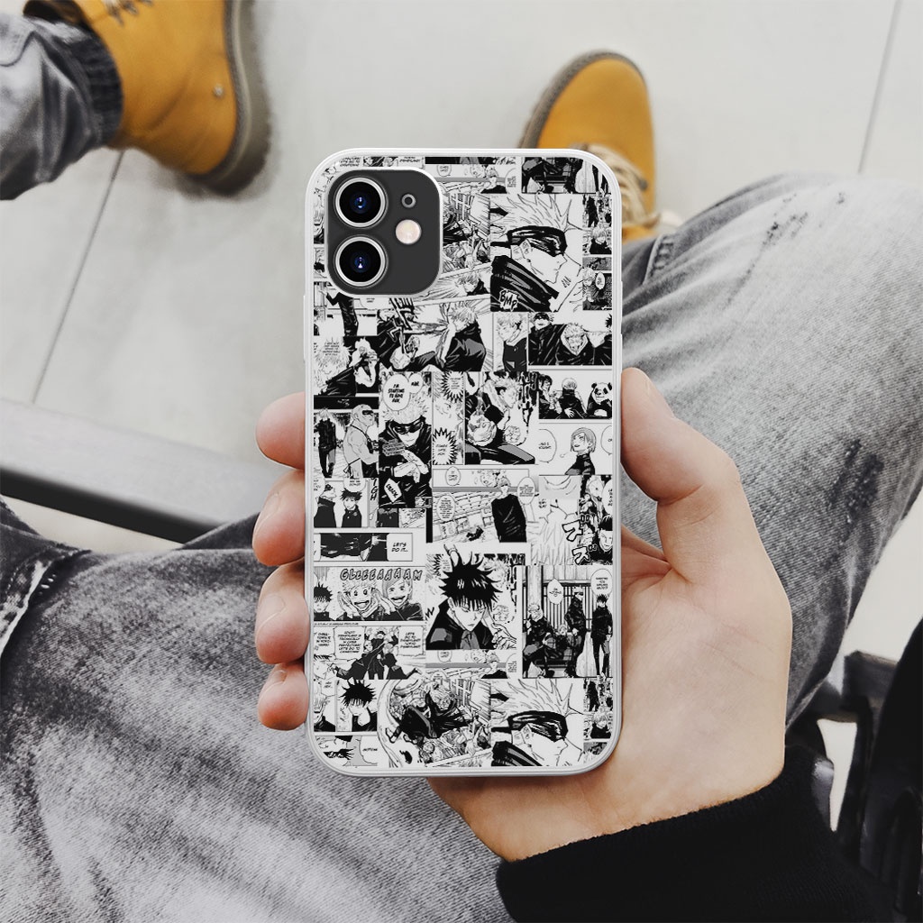 Ốp Lưng Jujutsu kaisen manga  collage iphone case  Cho Apple 12promax 11pro Xr I8 I7Plus 12 Mini PAP20211051