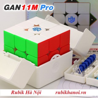 Rubik 3x3 Gan 11M Pro Có Nam Châm Điều Chỉnh. Định Vị Đa Hướng Cao Cấp Nhất