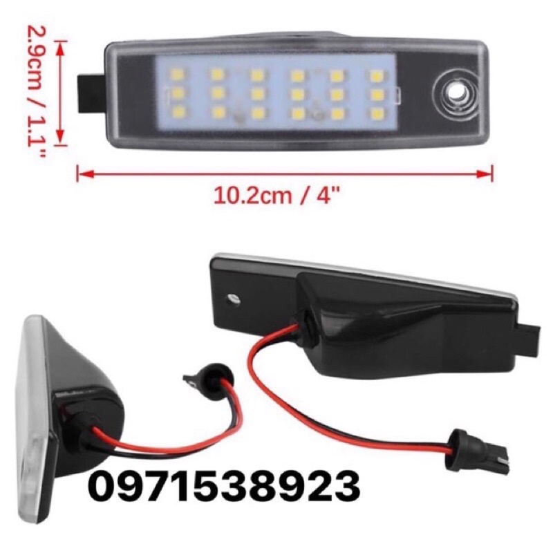 led biển số TOYOTA HIACE TOYOTA HIGHLANDER lắp đặt nguyên bản không độ chế cắm giắc zin nguyên bản.