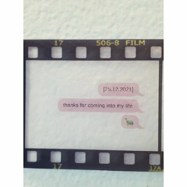 Móc khóa cuộn film in ảnh cá nhân