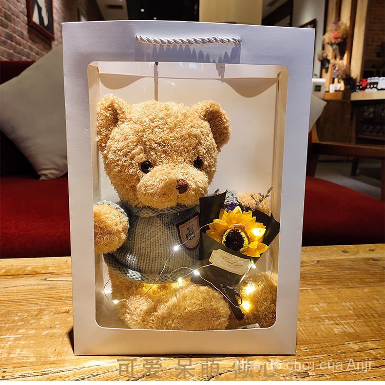 Thú Nhồi Bông Hình Gấu Teddy Xinh Xắn