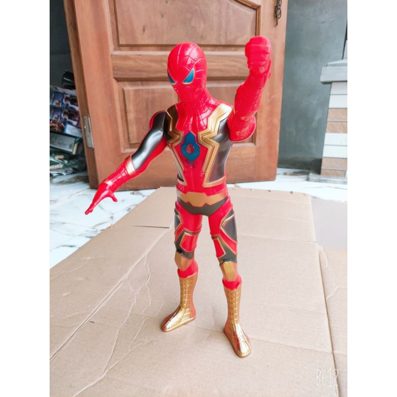 Đồ chơi người nhện, spider man 40cm có nhạc A138