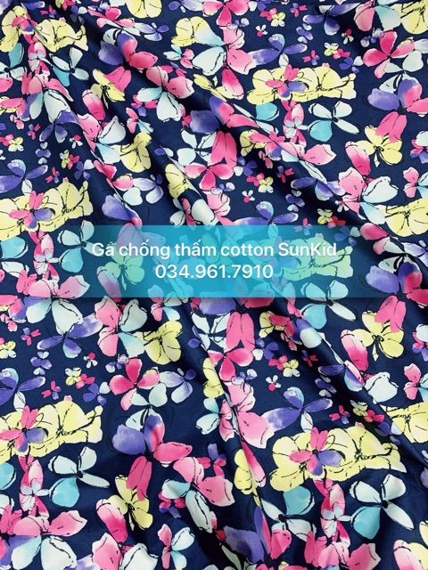 Ga chống thấm cotton SunKid, vỏ gối - 80% cotton phủ nano kháng nước 2 chiều | BigBuy360 - bigbuy360.vn