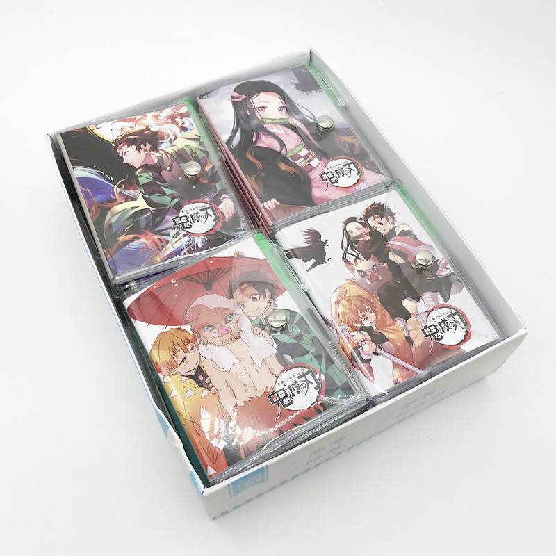 Sổ tay kute gáy lò xo Anime Demon Slayer Kimetsu No Yaiba Kamado Tanjirou Nezuko  Mini Pocket Diary Notebook Agenda To Do list Notepad Planner kids Stationery gift