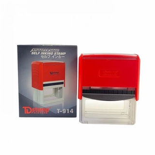 Phôi dấu td stamp t-914 40x80mm chính hãng bán buôn