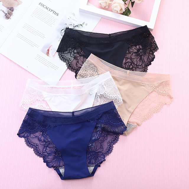 Quần Lót Ren Nữ 💖FREESHIP💖 Quần Lót Đúc Su Phối Ren Gợi Cảm Sexy Hàng Đẹp Freesize Co Dãn Thoải Mái 8423 | BigBuy360 - bigbuy360.vn