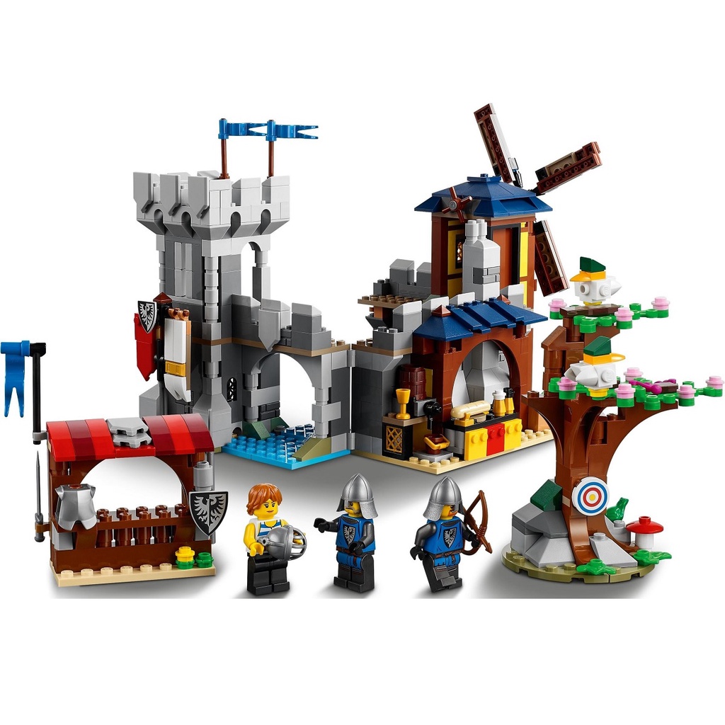 Bộ lắp ráp Lâu Đài Thời Trung Cổ - LEGO Creator 31120 Medieval Castle