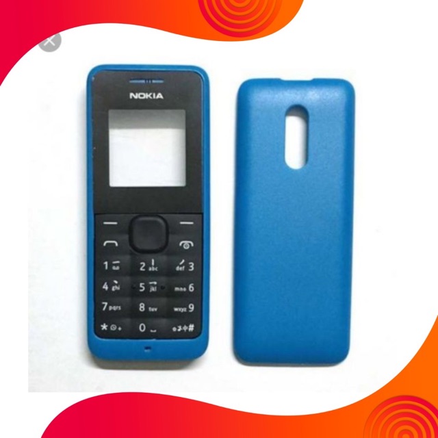 Vỏ Nokia 105 , bản 1 sim kèm Phím bấm