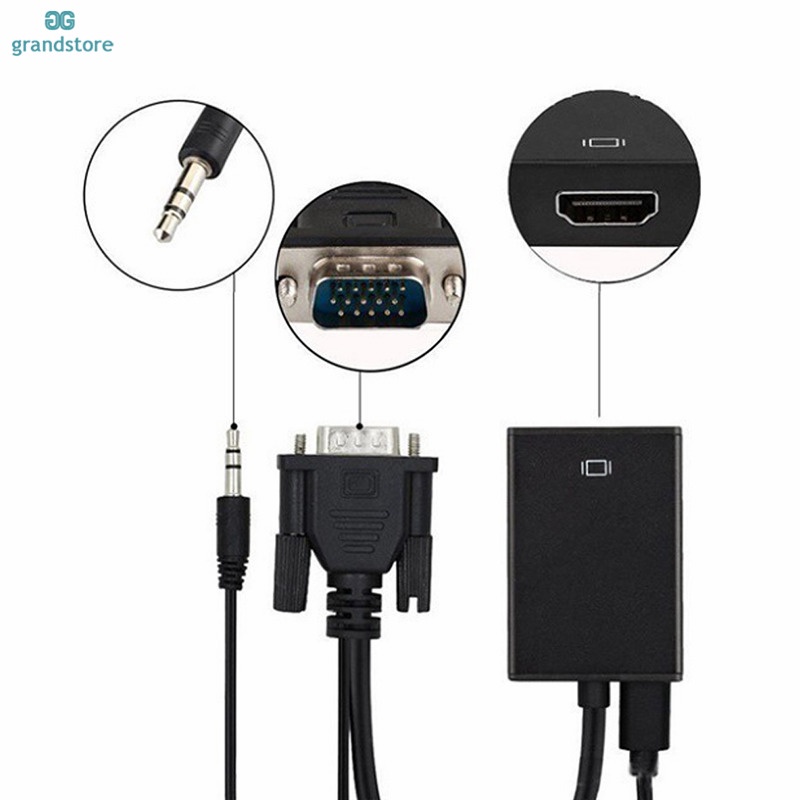 Cáp Chuyển Đổi Gs VGA Sang HDMI 1080P VGA HDMI | BigBuy360 - bigbuy360.vn