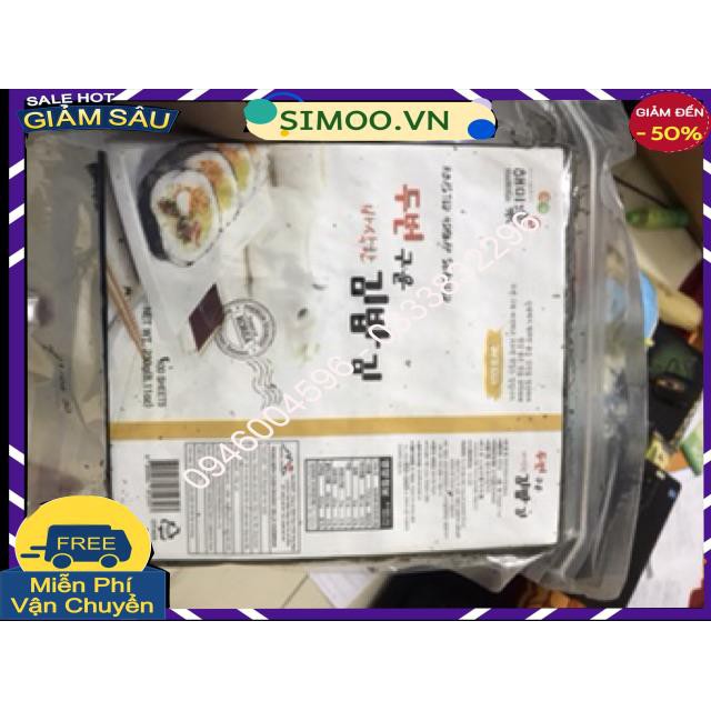 💥 ⚡ SẢN PHẨM YÊU THÍCH 💥 ⚡  LÁ RONG BIỂN LAVER LÀM KIMBAP TỆP 100 LÁ 💥 ⚡