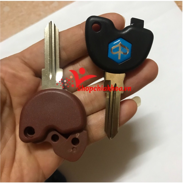 Phôi chìa khóa xe máy Piagio Vespa, Liberty, Fly đầy đủ cho các dòng