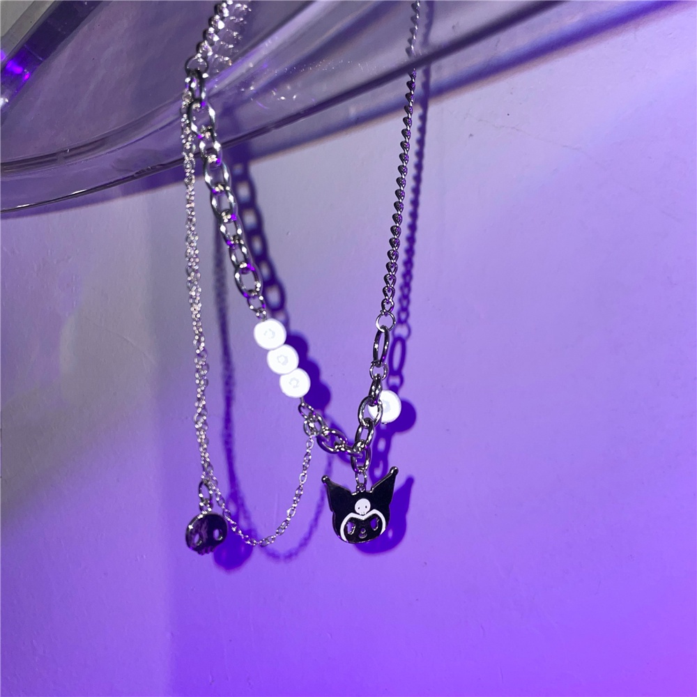 Dây chuyền phối hạt phong cách hip hop cá tính 19A1211